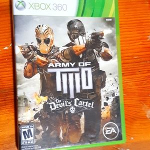 Xbox 360 game,army of 2